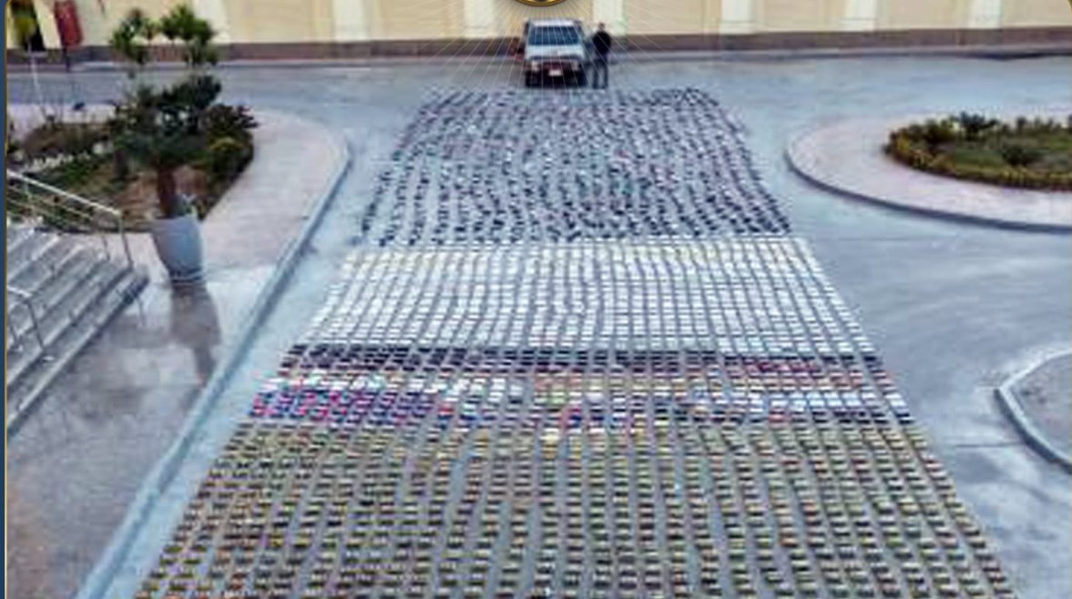 المتهم والمضبوطات