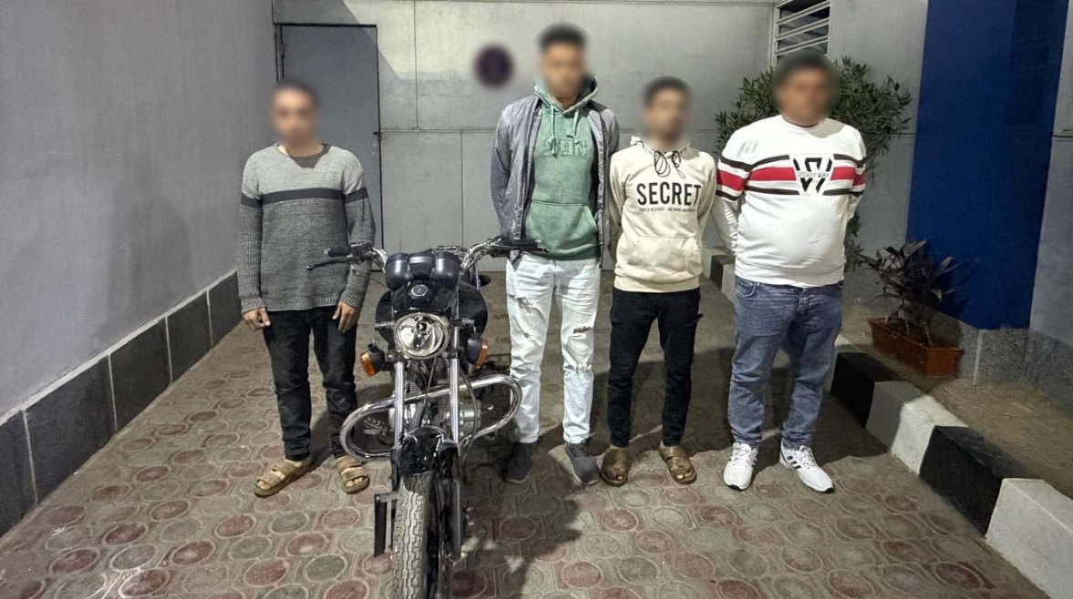 المتهمين والمضبوطات