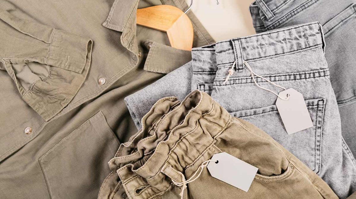 غسل الملابس الجديدة