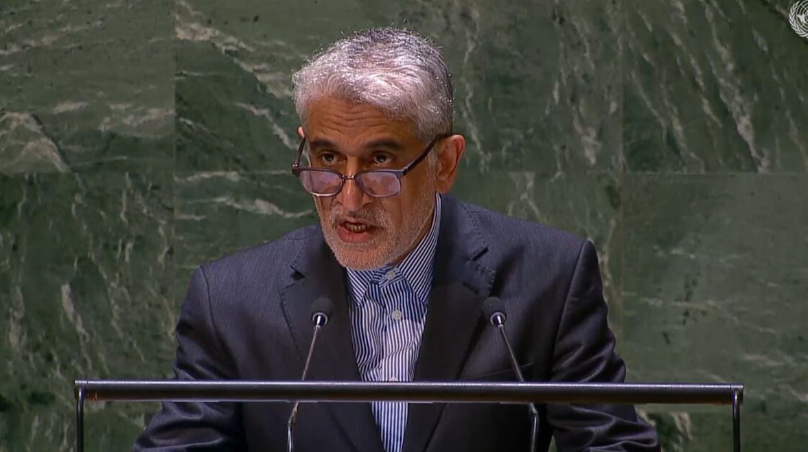 ممثل إيران لدي الأمم المتحدة علي بهرامي : ترامب أداء لاسرائيل لتنفيذ مخططاتها في الشرق الأوسط 