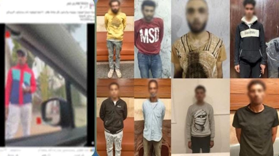 المتهمون وجانب من الواقعة