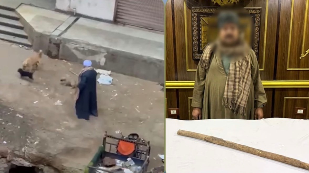 المتهم وجانب من الواقعة