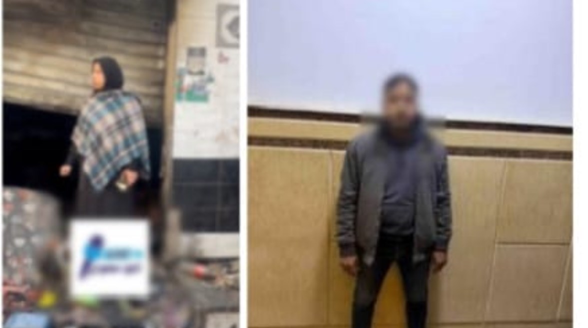 المتهم وجانب من الواقعة 