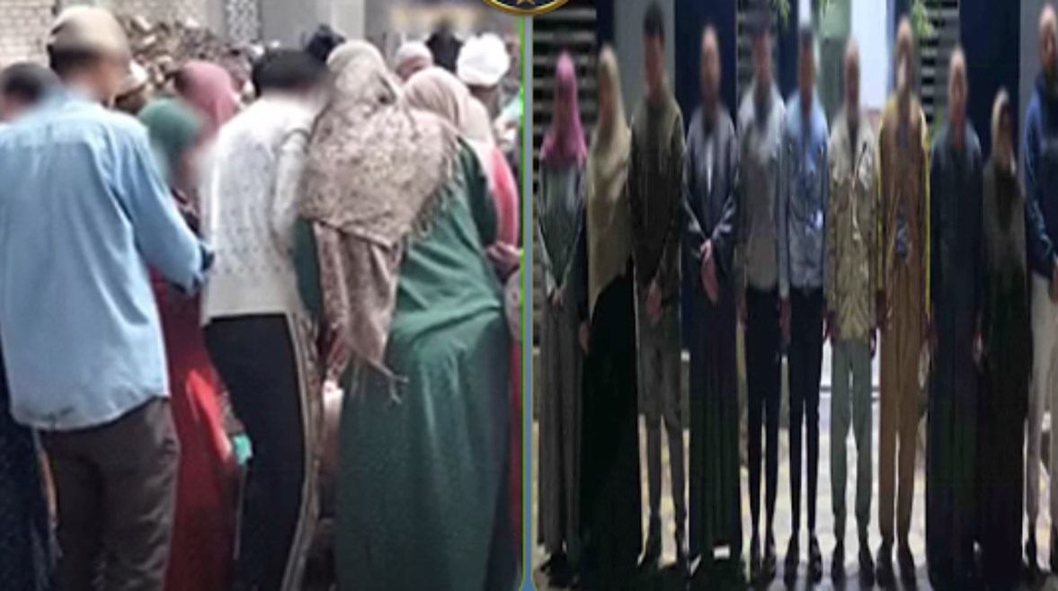 المتهمون وجانب من الواقعة