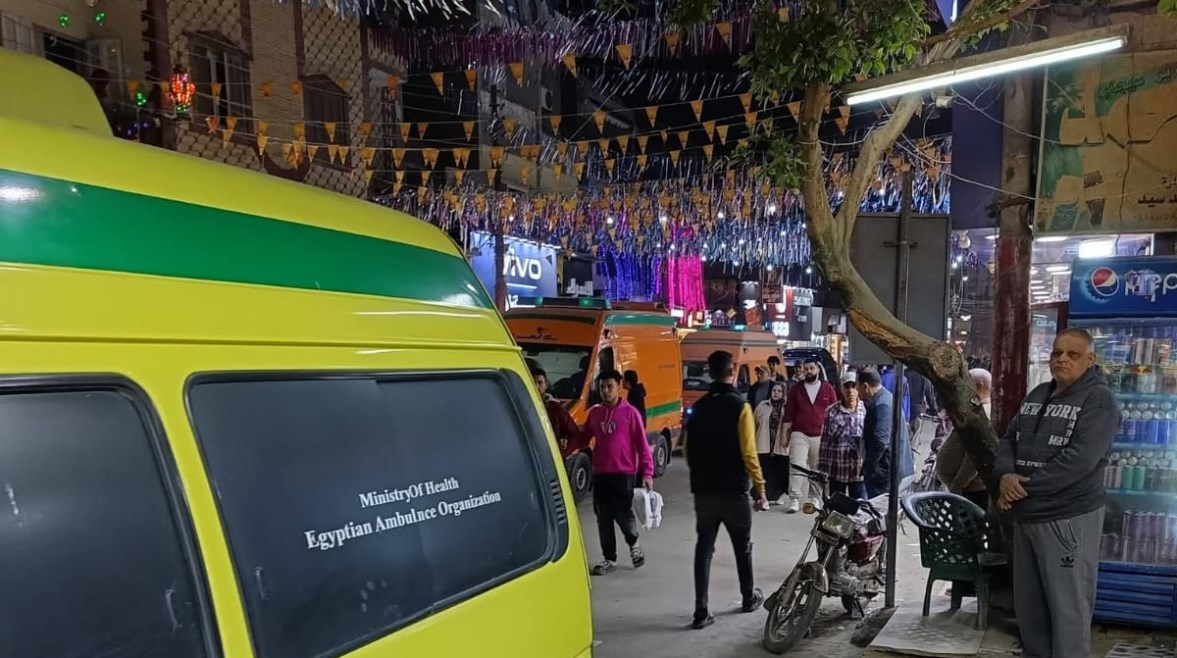 صورة من موقع الحريق 