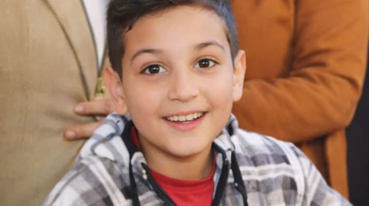 صورة الطفل المتوفي 