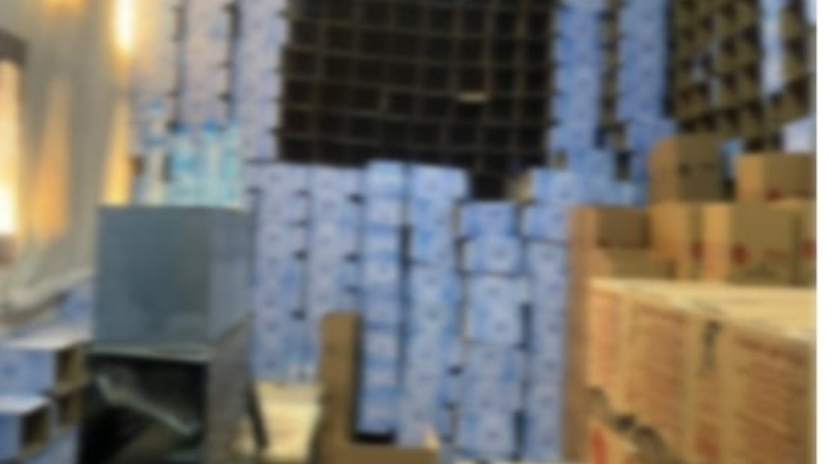 جانب من المضبوطات 