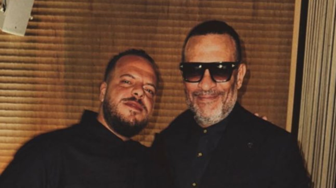 ماجد المصري وابنه