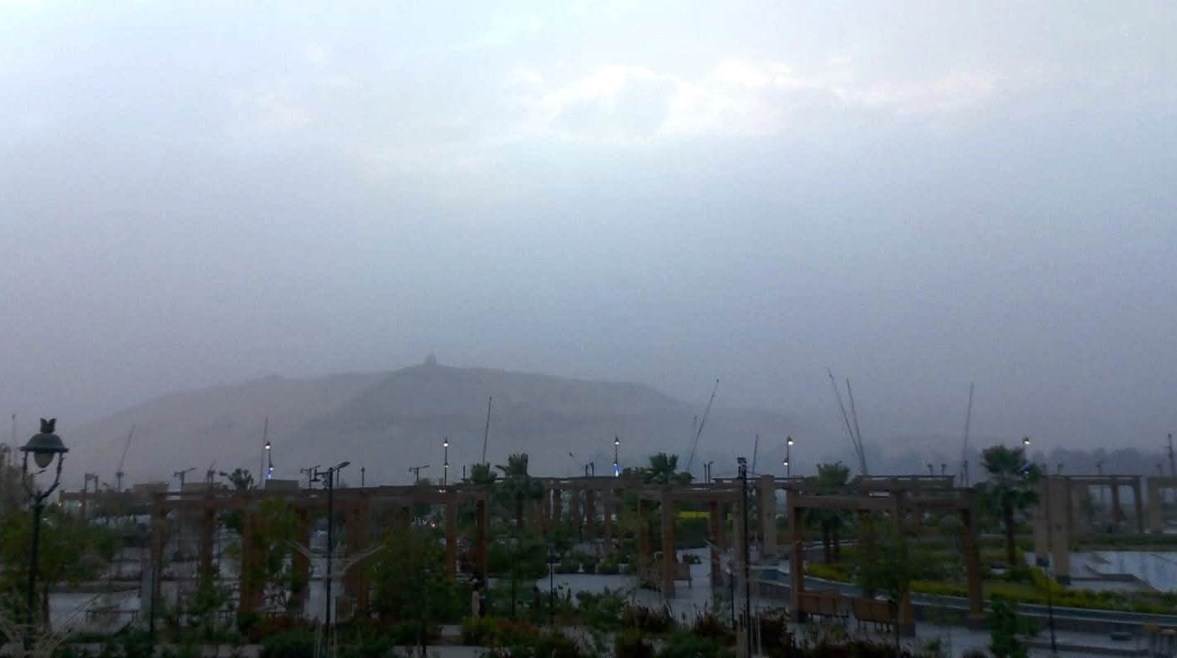 انخفاض مستوى الرؤية في أسوان