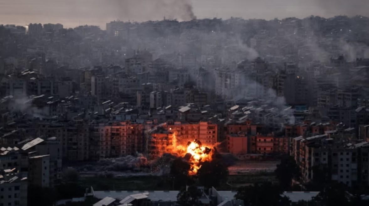 انفجار في الضواحي الجنوبية لبيروت بعد غارة إسرائيلية