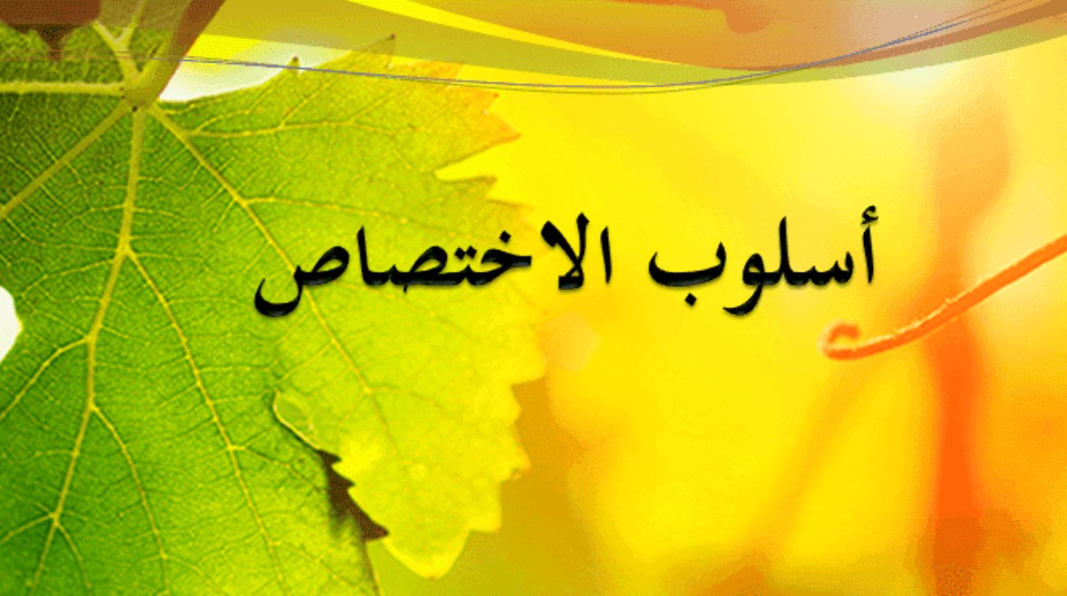 شرح أسلوب الاختصاص للصف الثاني الثانوي الترم الثاني 2026