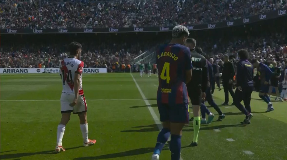 مباراة برشلونة ورايو فاليكانو