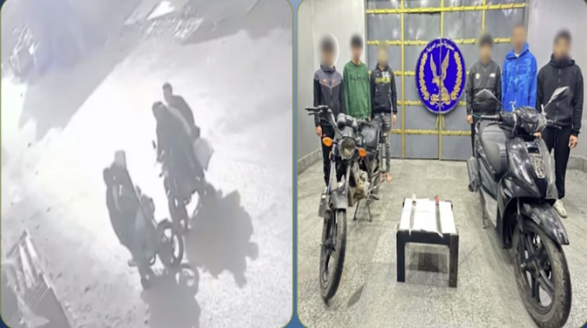 المتهمون وجانب من الواقعة