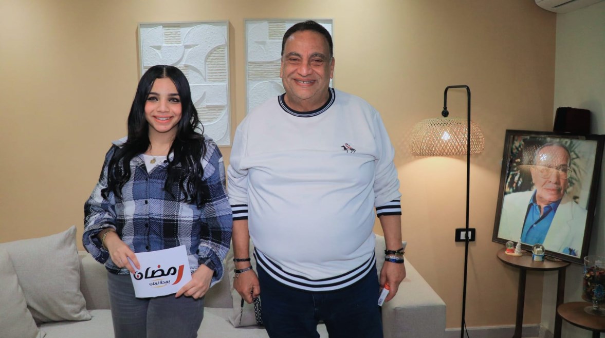 محمدفؤاد المهندس والزميلة هايدي محمد 