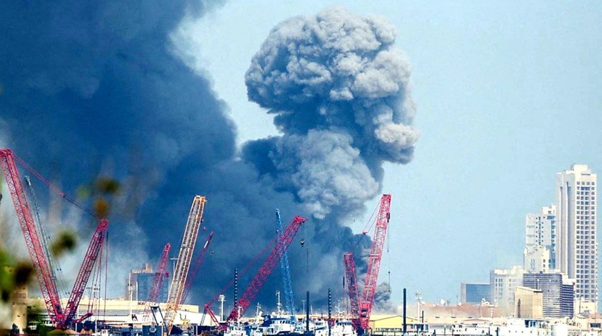 القصف الإيراني في دول الخليج العربي