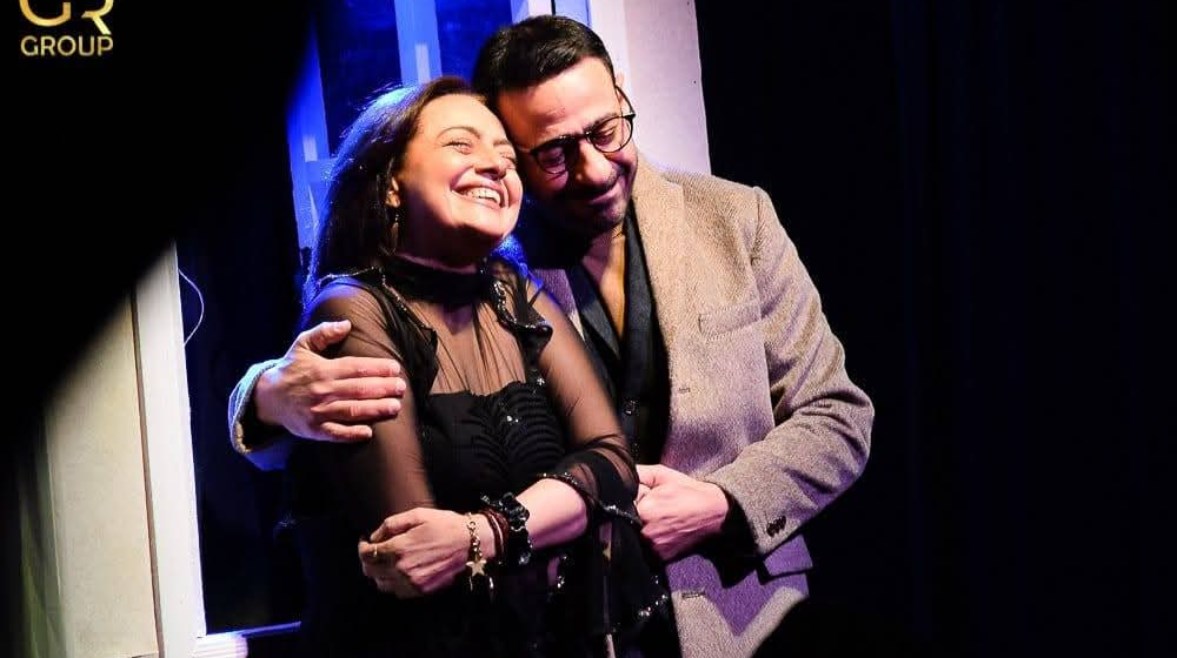 هبة عبد الغني و رامي الطمباري 