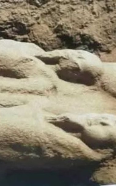 اكتشاف تمثال الشرقية