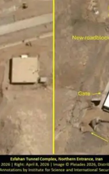 تحصينات إيرانية "غير مسبوقة" حول أنفاق أصفهان.. رصد فضائي يكشف خطة العزل فما حقيقة المنشأت وراء تلك السواتر