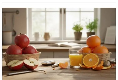 التفاح أم البرتقال: أي فاكهة أفضل لمستوى السكر في الدم؟