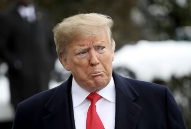 الرئيس الأمريكي دونالد ترامب