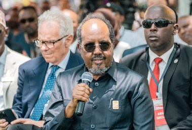 الرئيس الصومالي