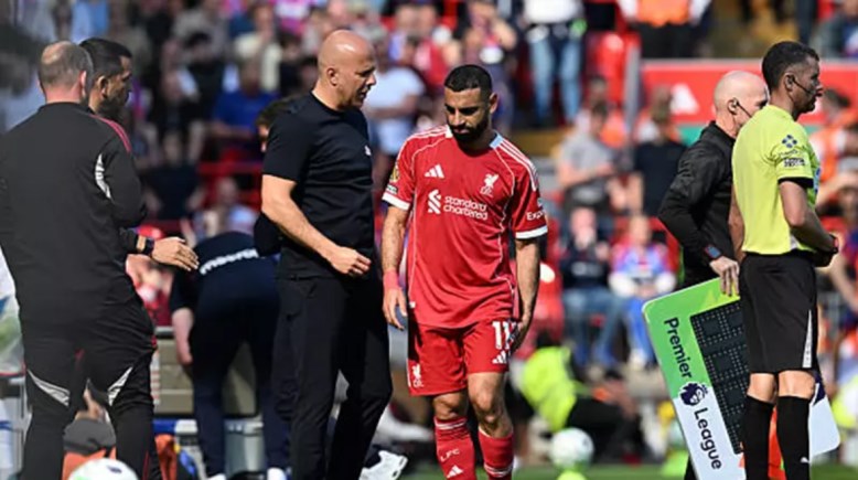 إصابة محمد صلاح 