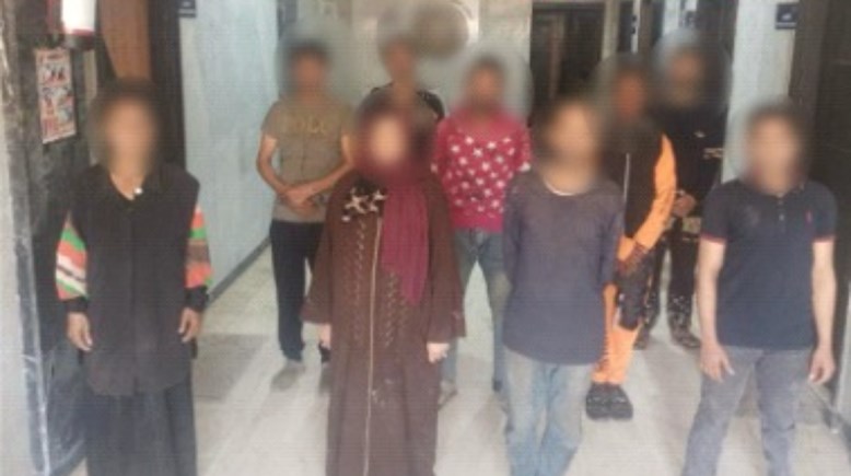 الأطفال المستخدمين في أعمال التسول