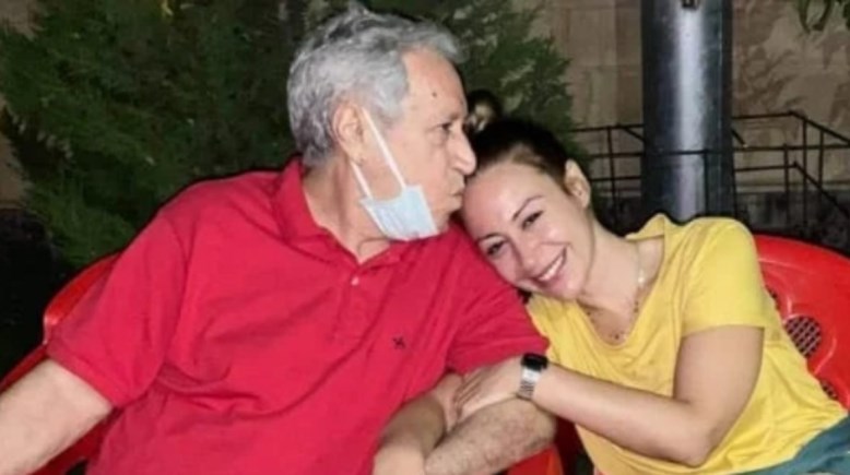 منة شلبي ووالدها