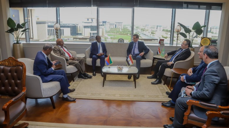 وزير الزراعة علاء فاروق ووفد ارتري