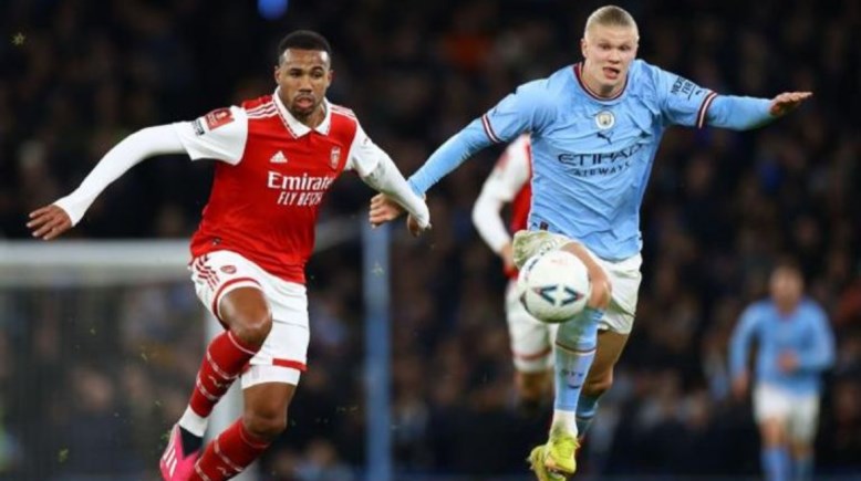 مباراة مانشستر سيتي وأرسنال