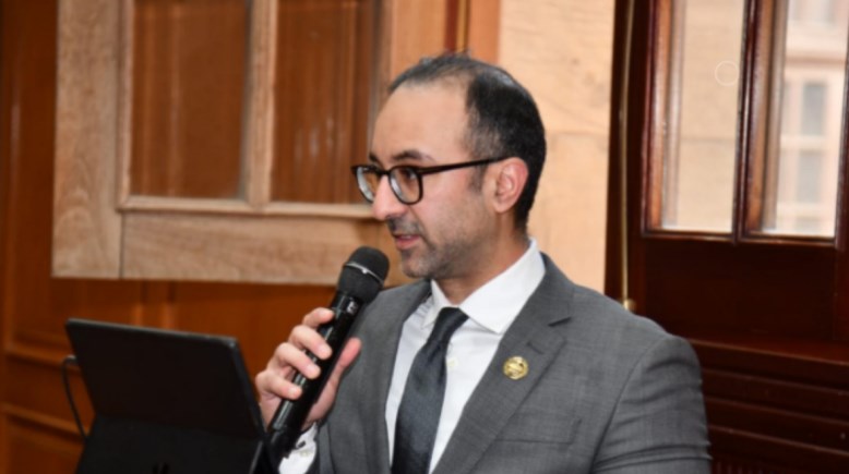 عضو مجلس الشيوخ النائب أحمد الحمامصي