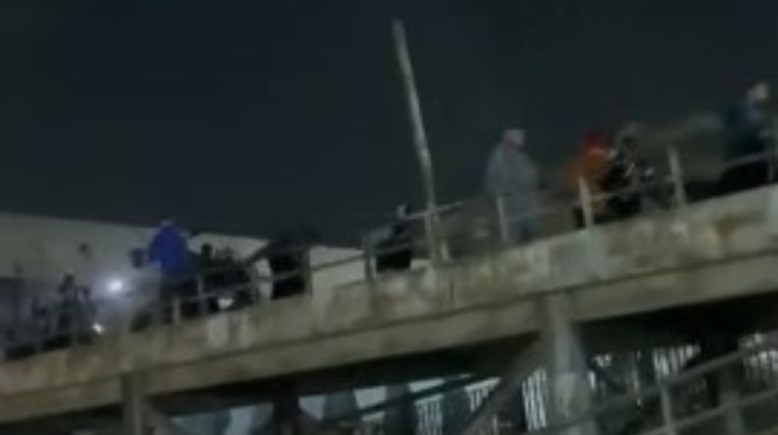 جانب من فيديو المشاجرة 