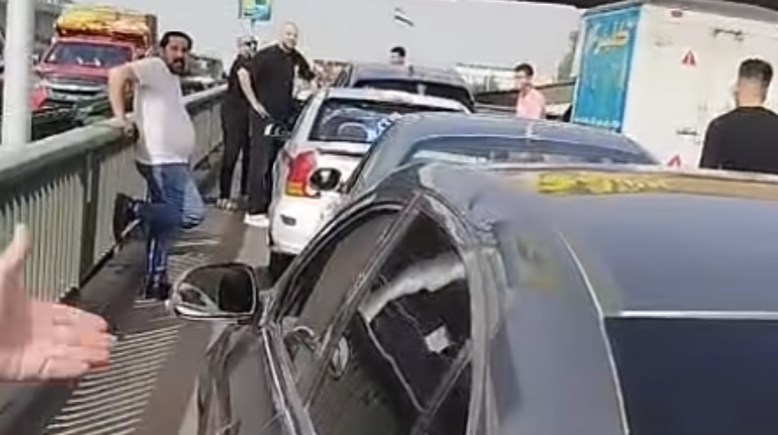 جانب من الحادث 