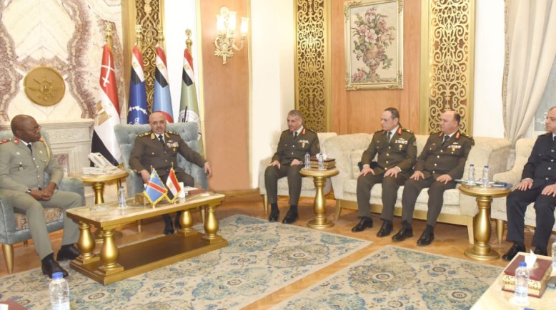 رئيس أركان حرب القوات المسلحة يلتقي نظيره الكونغولي