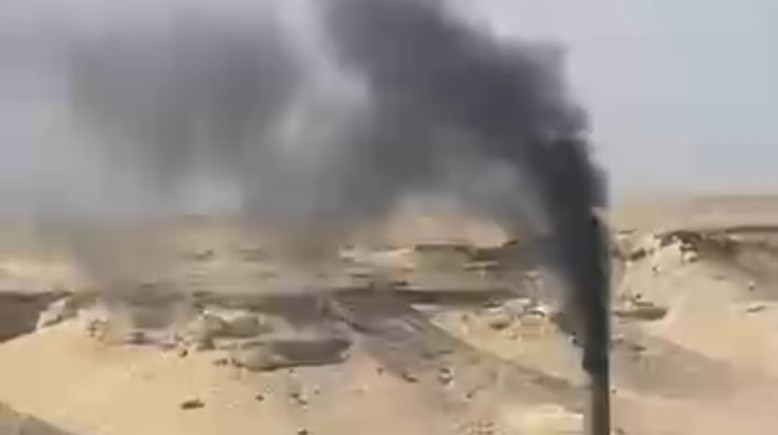 محرقة النفايات الطبية بمستشفى حميات الغردقة 