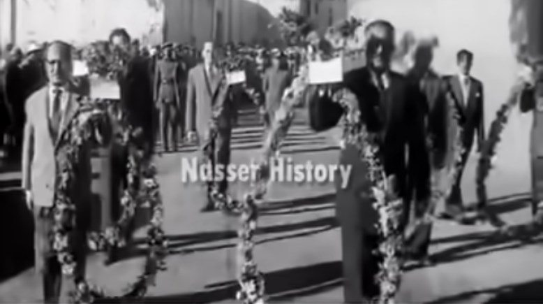 جمال عبد الناصر من جنازة والد عبد الحكيم عامر