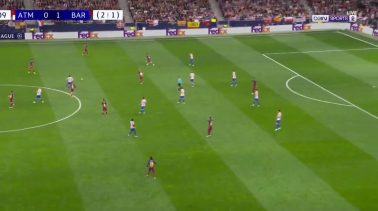 برشلونة وأتليتكو مدريد