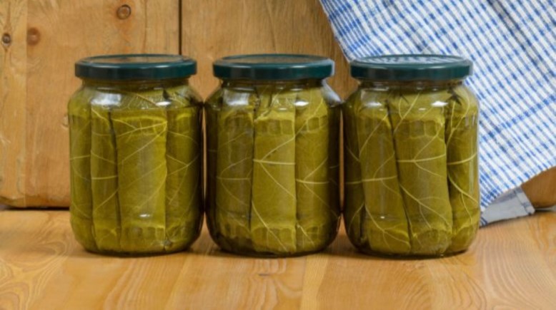 تخزين ورق العنب