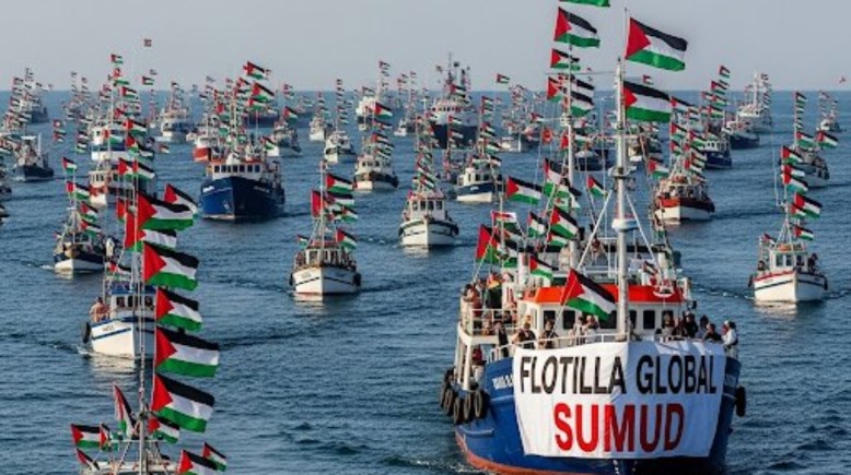 البحرية الإسرائيلية تهاجم أسطول الصمود العالمي