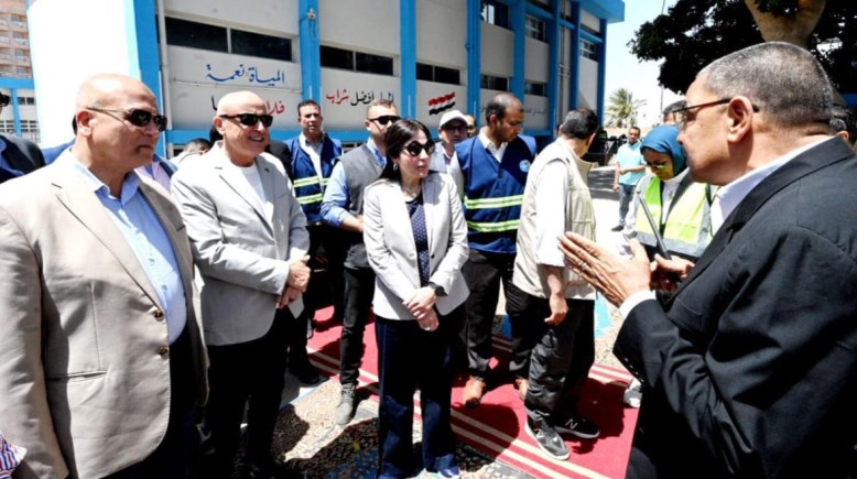 وزيرة الإسكان ومحافظ الأقصر