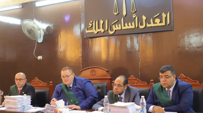 جلسة محكمة جنايات قنا 