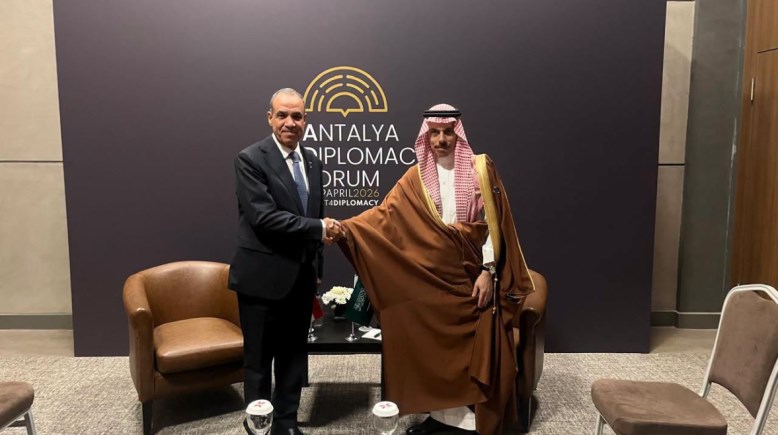 وزير الخارجية والتعاون الدولي والمصريين بالخارج، ونظيره السعودي الأمير فيصل بن فرحان
