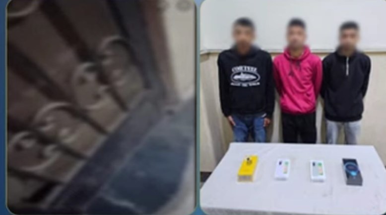 المتهمين وجانب من الواقعة