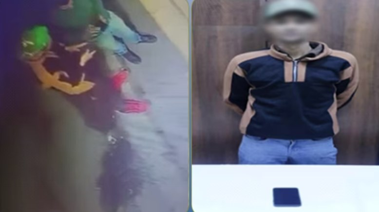 المتهم وجانب من الواقعة