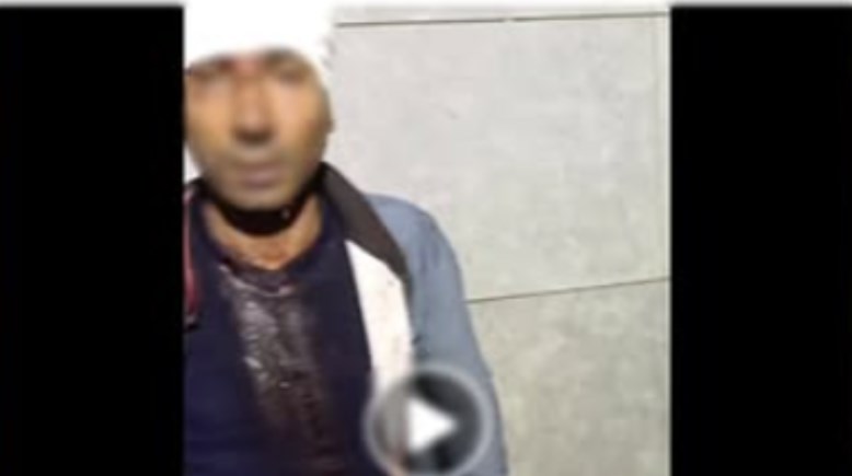 جانب من مقطع الفيديو 