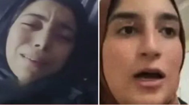 والدة طفلة الحسين المختطفة وشقيقتها