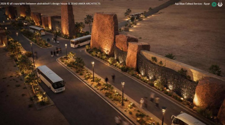 محافظ أسوان يعلن عن بدء تنفيذ مشروع تطوير مداخل معبد فيله لتعزيز الهوية البصرية والسياحية