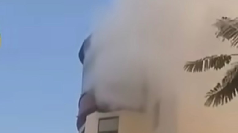 صورة من الحريق 