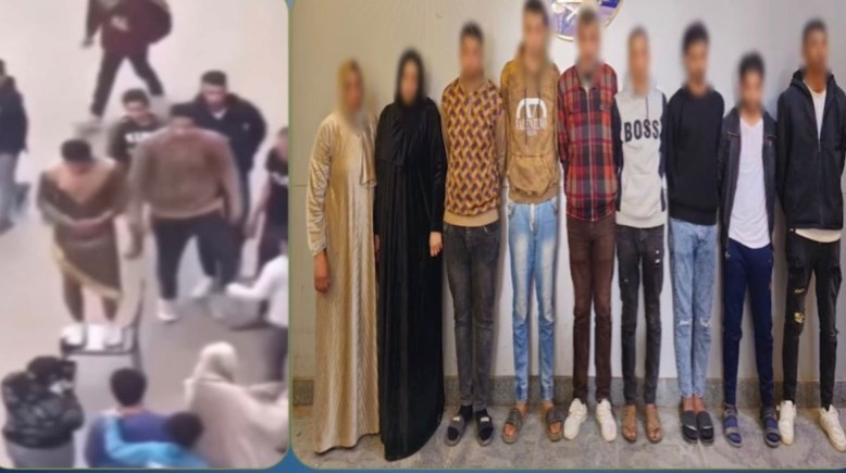 المتهمون في قضية بدلة الرقص