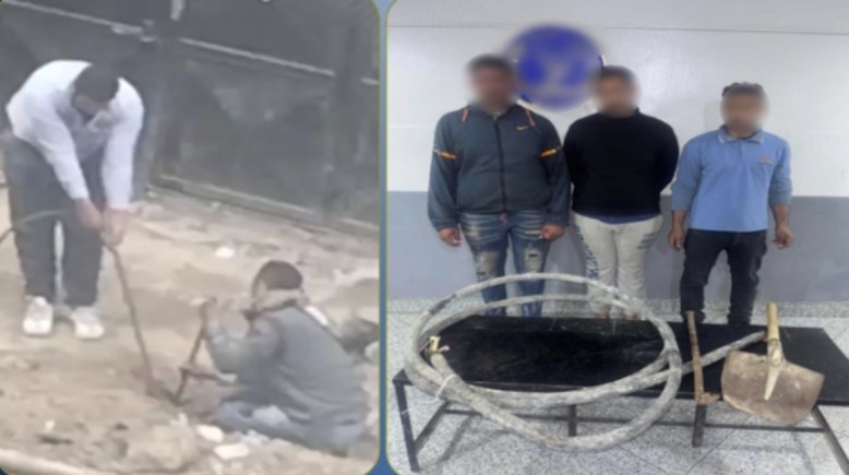 المتهمون وجانب من الواقعة